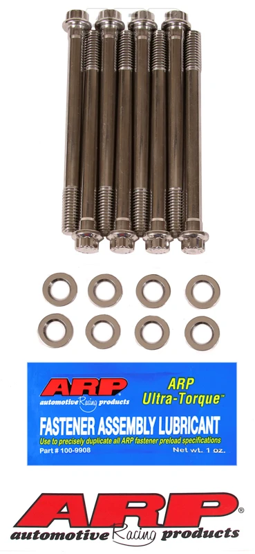ARP BBC Exhaust Bolts 12pt Stainless Steel 8 pcs