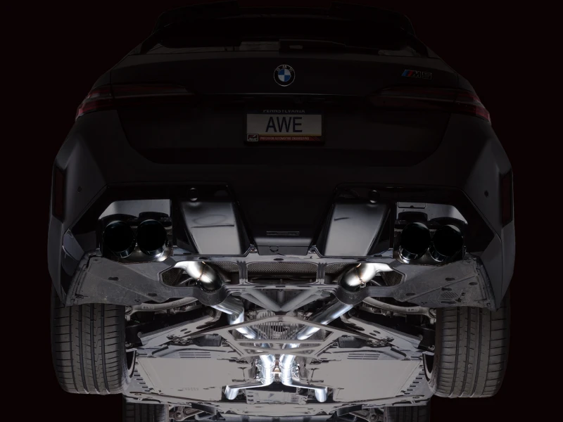 AWE Tuning BMW G90/G99 M5 Touring Edition Cat-Back Exhaust - Diamond Black Tips