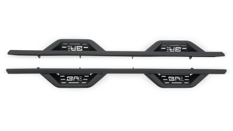 Body Armor 4x4 19-22 Chevrolet Silverado 1500/2500/3500 Crew Cab Ambush Side Steps - Black