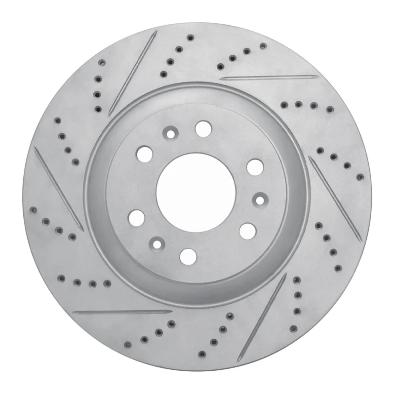 DFC 04-09 Cadillac Srx Front Left Drilled & Slotted Geoperformance Rotor