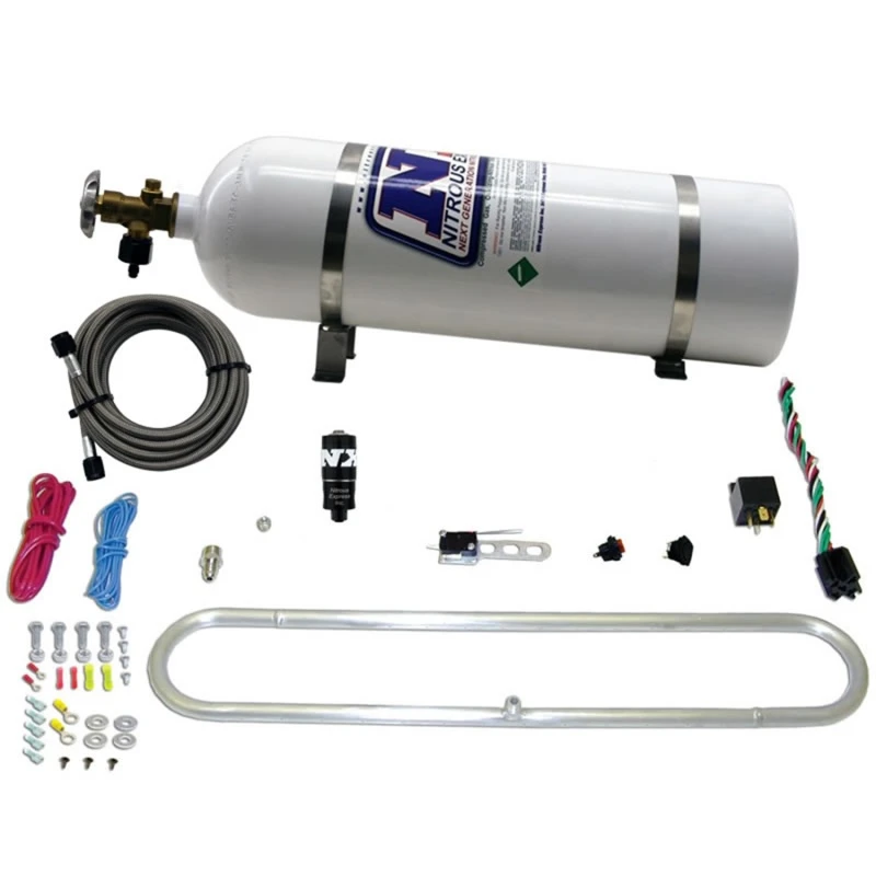 Nitrous Express N-Tercooler-System für CO2 mit 15lb-Flasche