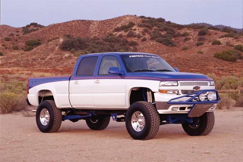 Fabtech 01-08 GM C/K2500HD C/K3500 Non Dually 8in Perf. System - Komponentenbox 3