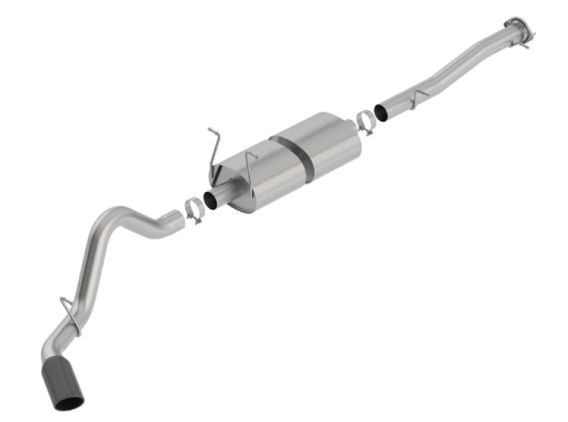 borla_140762BC-679305e580c47 Borla 15-19 Chevy Silverado 2500 6.0L CC/STD Bett/153,7in WB S-Type Catback Auspuff Black Chrome Tip