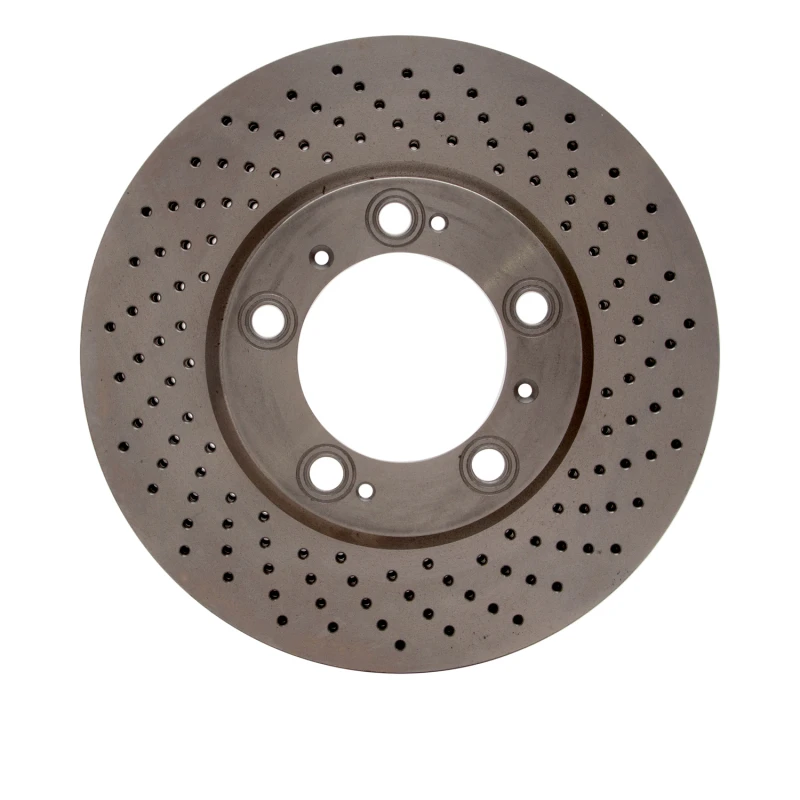 DFC 98-12 Porsche 911 Right Front Drilled GeoSPEC Coated Rotor