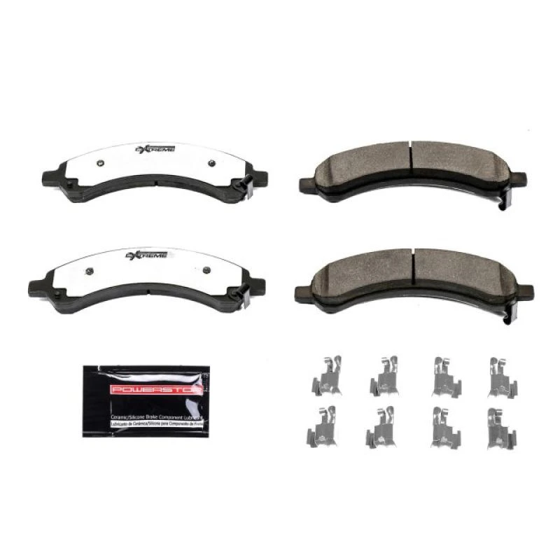 powerstop_Z36-989-67945ef921930 Power Stop 03-09 Chevrolet Express 3500 Rear Z36 Truck & Tow Brake Pads w/Hardware