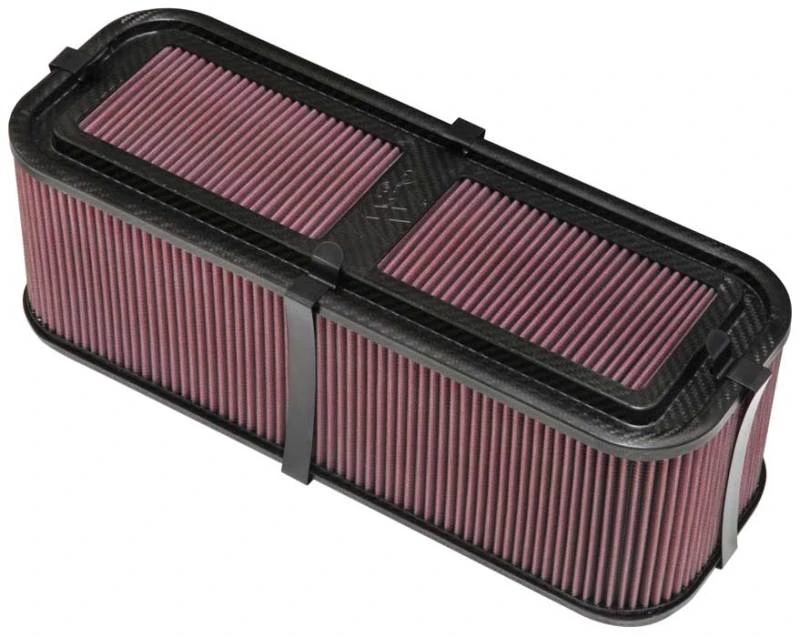 K&N Custom Racing Assembly 19in x 6,5in Carbon Fiber Luftfilter