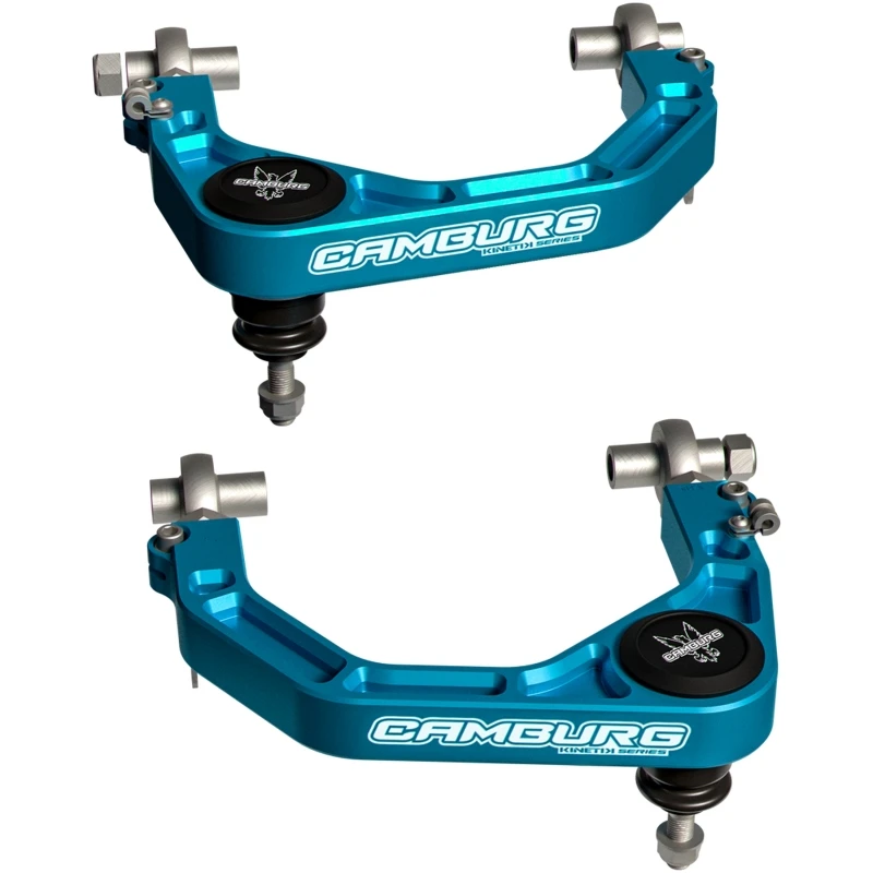 Camburg KINETIK V2 Performance Billet X-Joint XL Upper Arms (KING BLUE) für 2024 Toyota Tacoma 2WD/4WD
