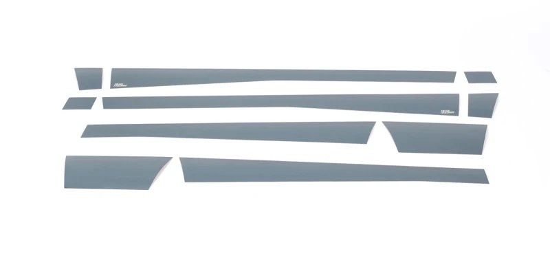 Putco 10-18 RAM 2500 Reg Cab 8ft - 5,5 Zoll breit ohne Werks-Verbreiterungen 10-teilig schwarzes Platin-Rocker-Panel