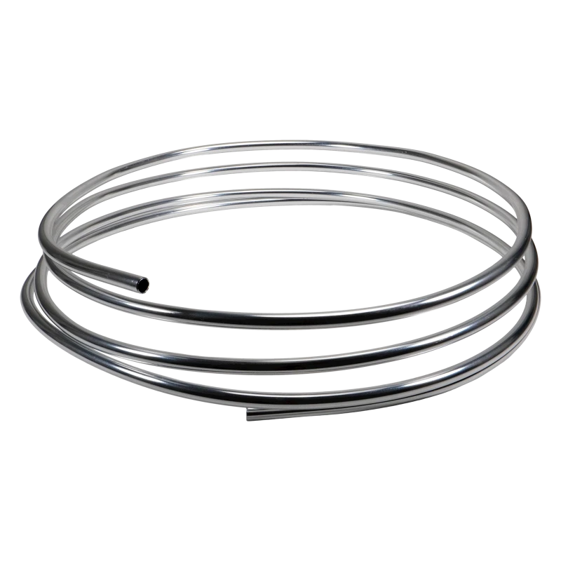 DeatschWerks 10AN Aluminum Hard Tubing 20ft Anodized Clear