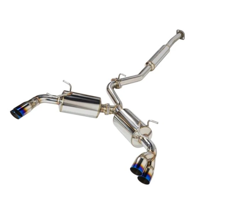REMARK Sports Touring CatBack Exhaust für Toyota GR86 / Subaru BRZ 2022+, Burnt Stainless Tip