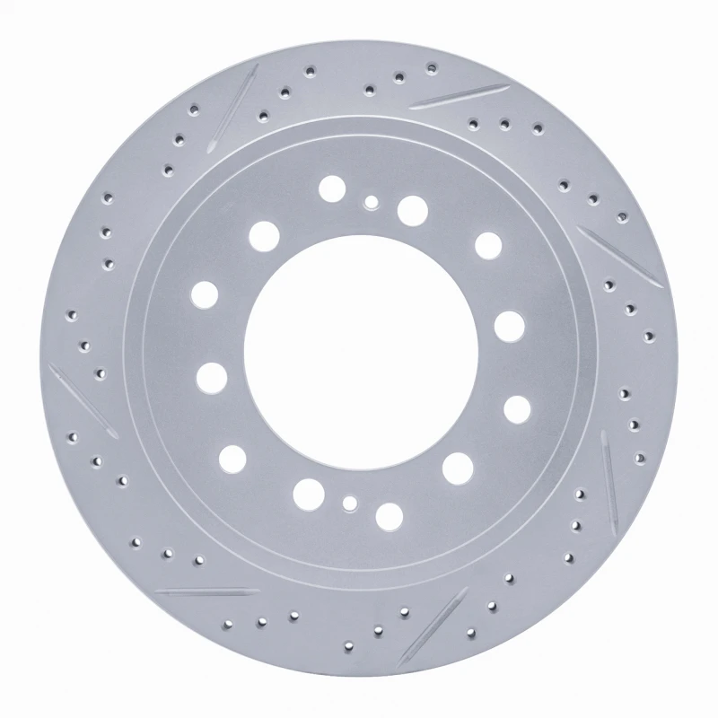 DFC 10-24 Lexus GX460 Rear Left Drilled & Slotted Geoperformance Rotor
