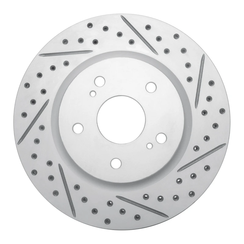 DFC 06-17 Suzuki Grand Vitara Front Right Drilled & Slotted Geoperformance Rotor