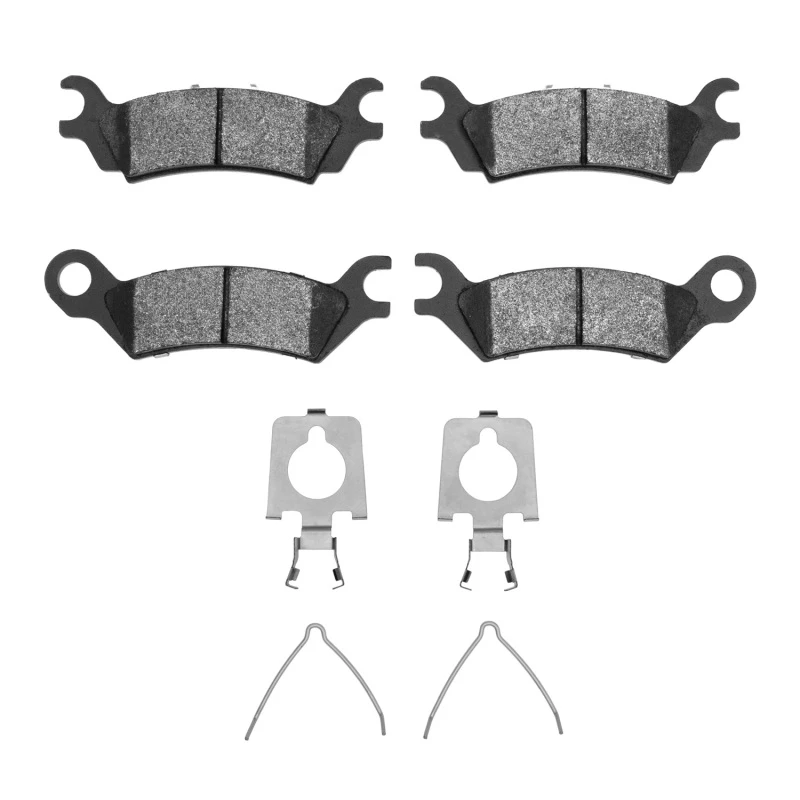 DFC 86-87 Mazda 626 Rear 3000 Semi-Metallic Brake Pads and Hardware Kit