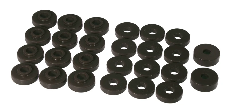 Prothane Body Mount für 1967–1973 Jeepster Commando – Schwarz