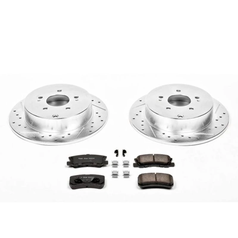 Power Stop Rear Z23 Evolution Sport Brake Kit for 04-11 Mitsubishi Endeavor