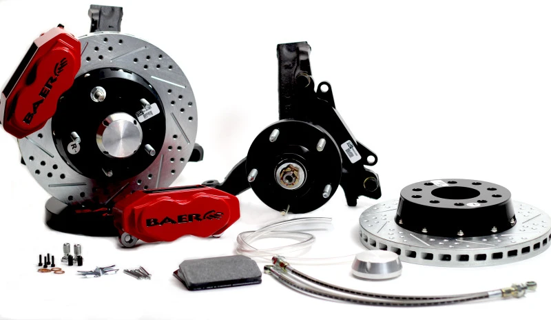 Baer Brakes 78-88 Buick Regal STD Studs 11in SS4+ Front SDZ Brake Kit - Hugger Orange