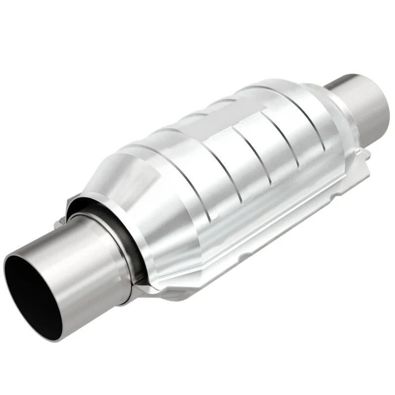 MagnaFlow Universal-Katalysator 2 Zoll Einlass/Auslass Rund 9 Zoll Körper L x 5,125 Zoll B x 13 Zoll Gesamtlänge 49 Bundesstaaten
