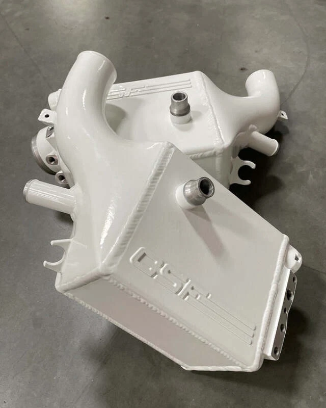 CSF 2025+ BMW G90 M5 / G99 M5 Touring Charge Air Cooler - Alpine White