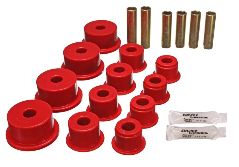 Energy Suspension Jeep/Cheroke/Comanche Federbuchsen - Rot