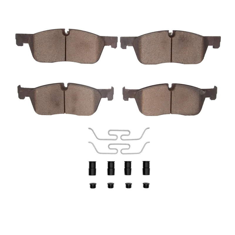 DFC 17-20 Jaguar F-Pace Front Euro 5000 Ceramic Brake Pads and Hardware Kit