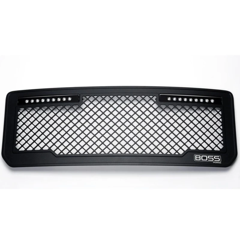 Putco 15-19 GMC Sierra HD Leuchtendes Boss Gitter (Menge 2 - 10 Zoll Luminix Lichtbalken)