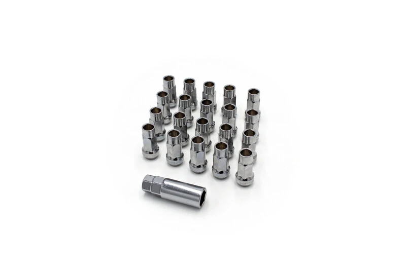 ISR Performance Stahl Radmuttern 50mm offenes Ende M12x1.50 – Silber