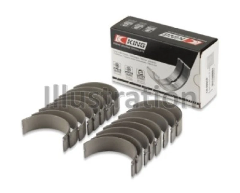 King Nissan VK56DE / VK56VDS / VK45DE / VK50VE (Größe STD) Pleuelzapfenlagersatz