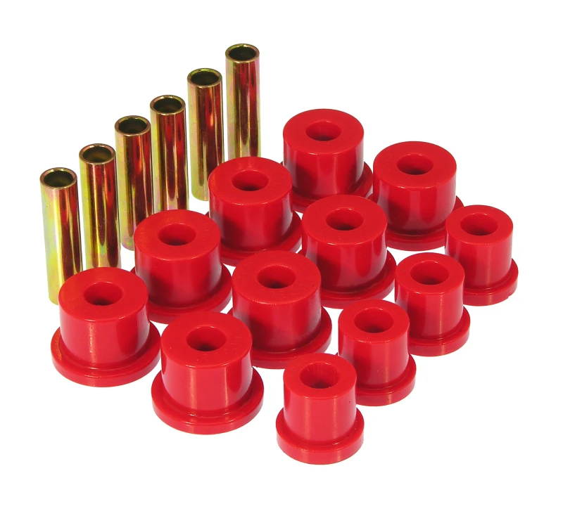prothane_7-1006-679464128597e Prothane Hintere Blattfeder- und Schakelbuchsen für GM K30 mit 1 3/8 Zoll Rahmen-Schakelbuchse – Rot