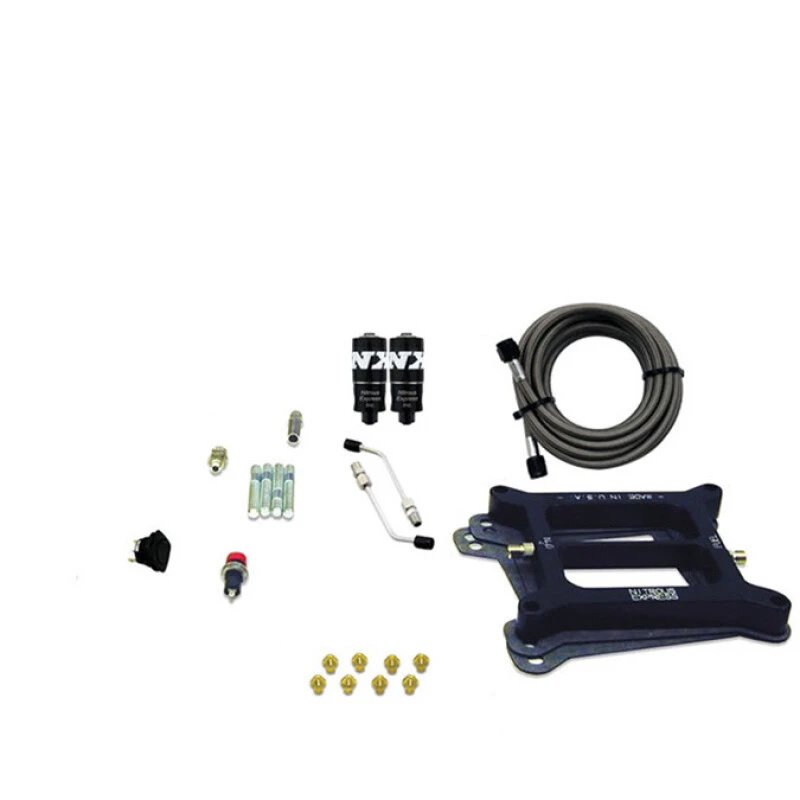 Nitrous Express 4150 Hitman 4-BBL Nitrous Kit (100-200HP) w/o Bottle