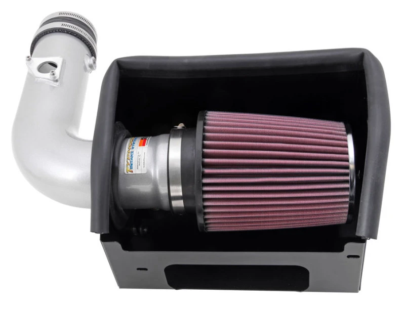 K&N 13 Silber 69 Series Typhoon Ansaugsystem für Subaru BRZ 2.0L / 13 Scion FR-S 2.0L
