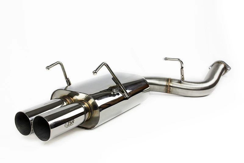 ISR Performance MB SE Type -E Dual Tip Exhaust für Nissan 240sx 89-94 (S13)
