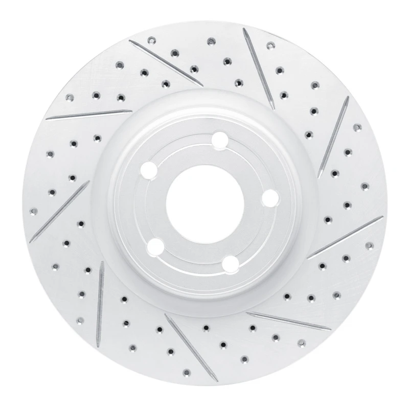 DFC 20-26 Ford Escape Front Right Drilled & Slotted Geoperformance Rotor