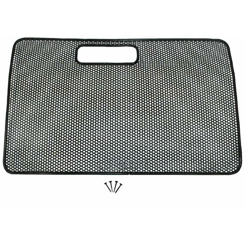Rugged Ridge 97-06 Jeep Wrangler TJ Schwarzes Kühler-Insektenschutzschild
