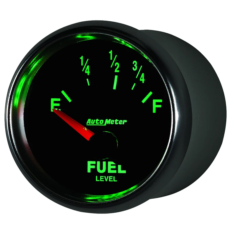 AutoMeter Gauge Fuel Level 2-1/16in. 73 Ohm(e) to 10 Ohm(f) Elec Gs