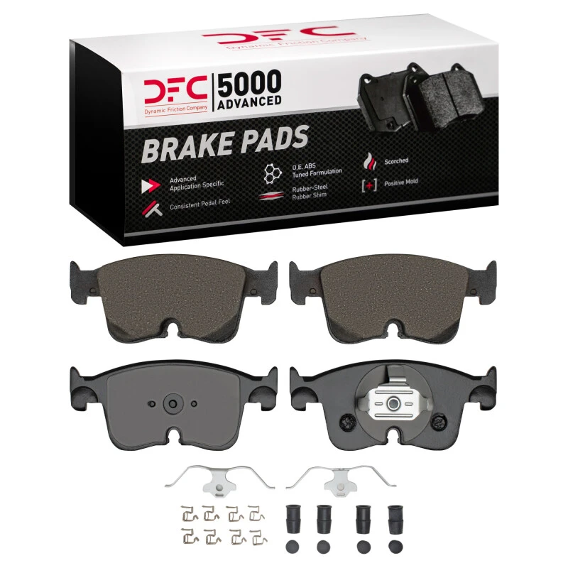 DFC 22-23 Audi A3 Quattro Front 5000 Advanced Ceramic Brake Pads and Hardware Kit
