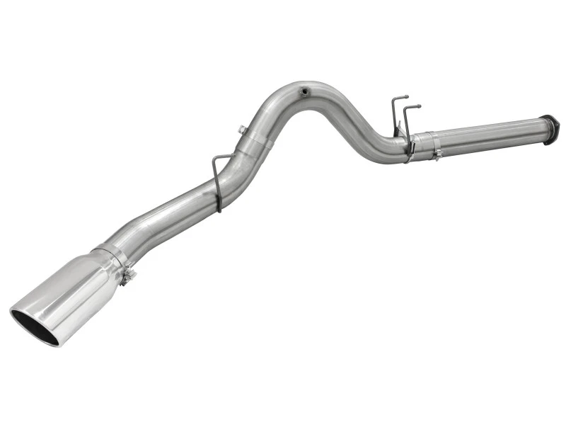 aFe MACHForce XP Auspuff 5 Zoll DPF-Back SS Auspuff 2015 Ford Turbo Diesel V8 6,7L Polierte Spitze
