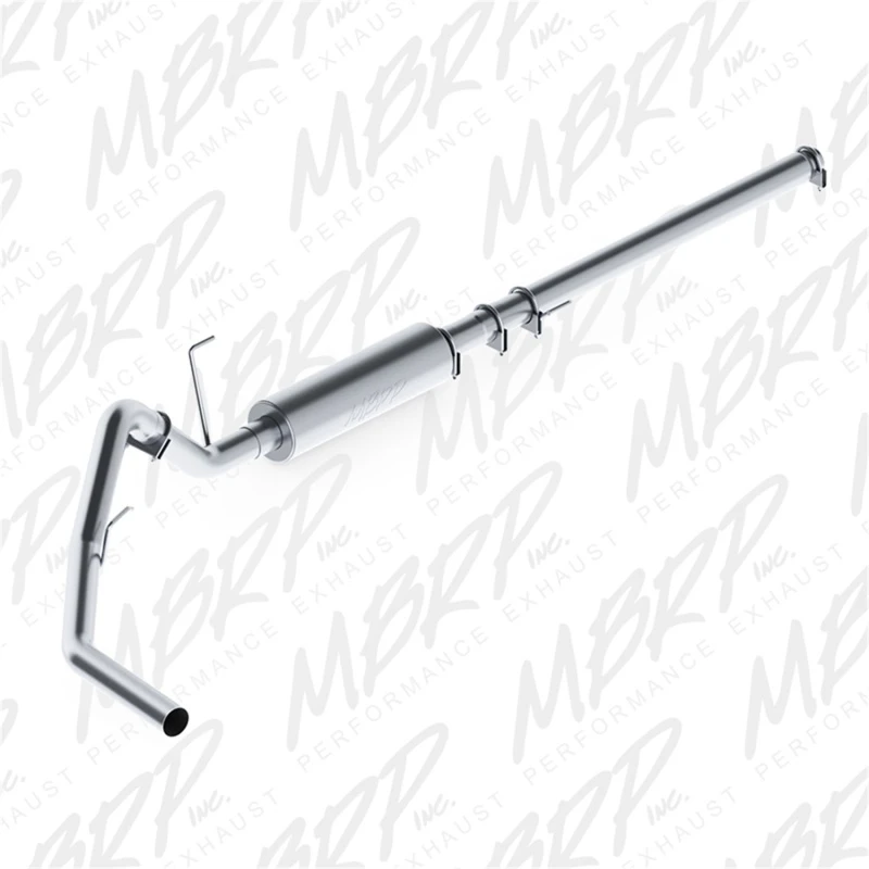 MBRP 2004-2008 Ford F150 EC/CC-SB 3-Zoll-Kat-Back-Einzel-Seiten-AL-P-Serie-Abgasanlage