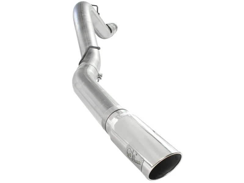 aFe Atlas Auspuff 5 Zoll DPF-Back Al Stahl 11-13 GM Diesel Trucks V8-6.6L (td) LML (Pol Tip)