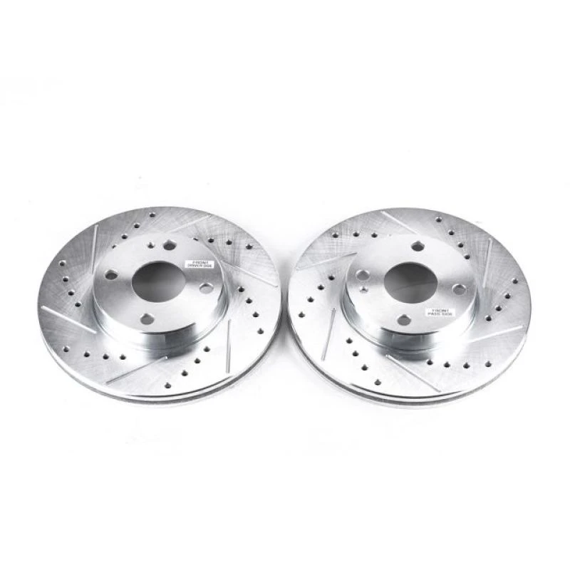 powerstop_JBR579XPR-679455aad2f09 Power Stop 94-97 Mazda Miata Front Evolution Drilled & Slotted Rotors - Pair