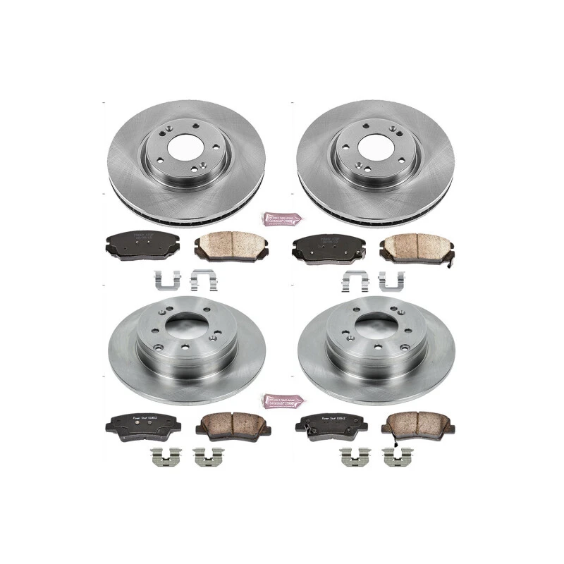 Power Stop 09-11 Hyundai Azera Front and Rear Autospecialty Brake Kit