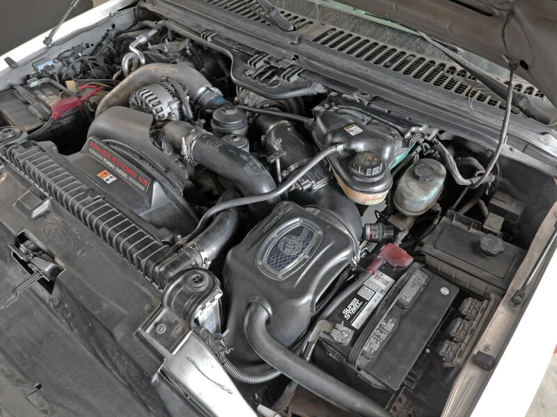 aFe Momentum HD PRO 10R Stage-2 Si Ansaugsystem 03-07 Ford Diesel LKW V8-6.0L (td)