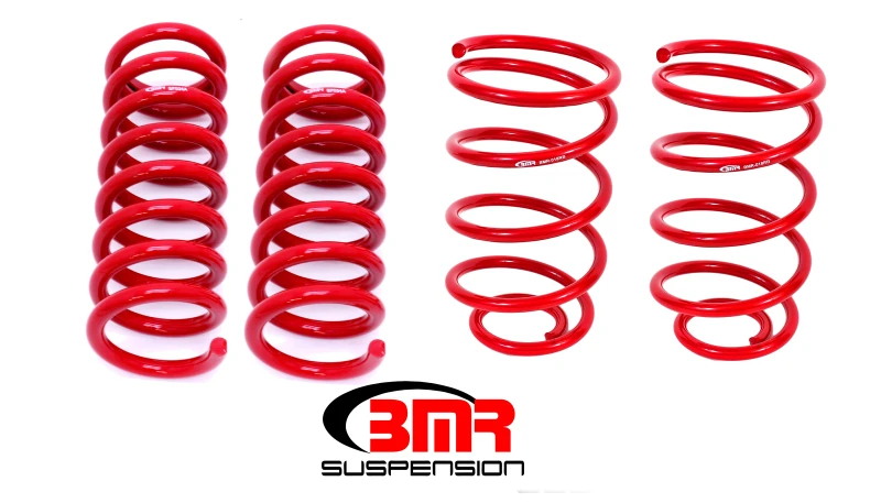 BMR 64-66 A-Körper Tieferlegungsfeder-Kit (Set aus 4) - Rot