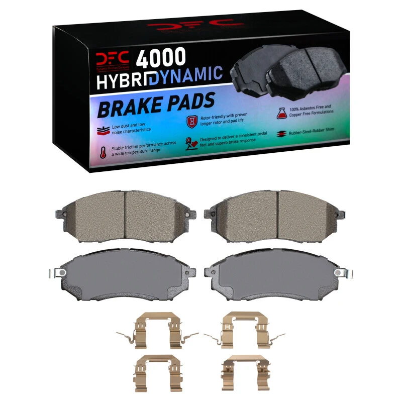DFC 02-20 Infiniti QX70 Front 4000 HybriDynamic Brake Pads and Hardware Kit