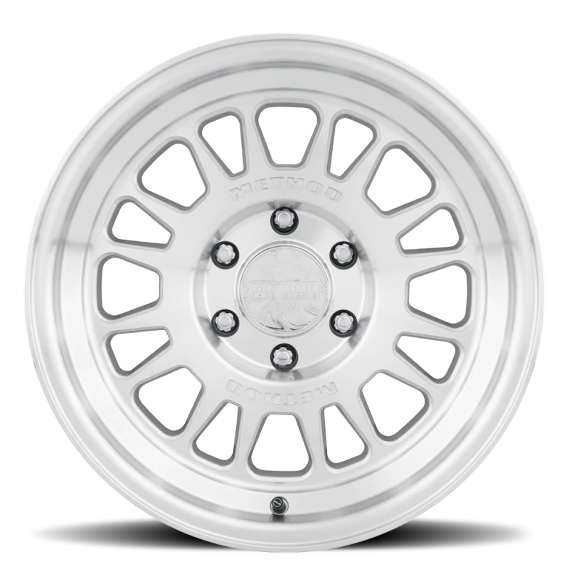 Method MR318 17x8.5 / 6x5.5 BP / 0mm Offset / 106.25mm CB Machined-Clear Coat