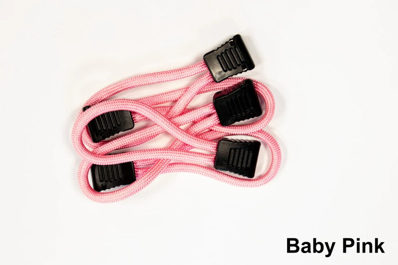 Fishbone Offroad Paracord Zipper Pulls 5 Pcs Baby Pink