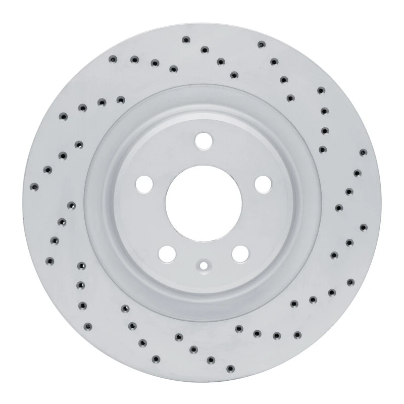DFC 08-25 Audi S5 Rear Right Drilled Geoperformance Rotor