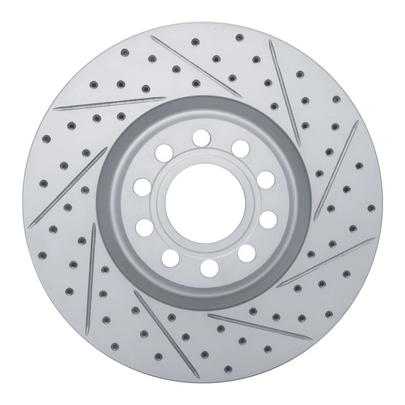 DFC 99-04 Audi A6 Quattro Front Right Drilled & Slotted Geoperformance Rotor