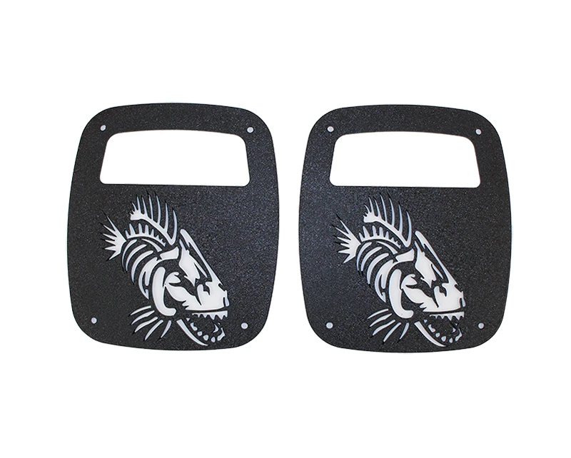 Fishbone Offroad Tail Light Covers for Jeep Wrangler CJ YJ TJ