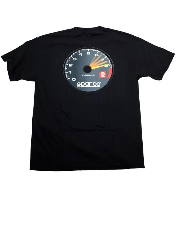 Sparco T-Shirt Tach Black XL
