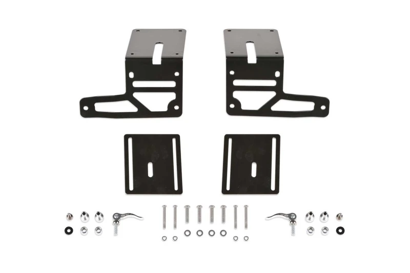 Fabtech 18-21 Jeep JL/JT Licht-Halterungs-Kit (verstellbar)